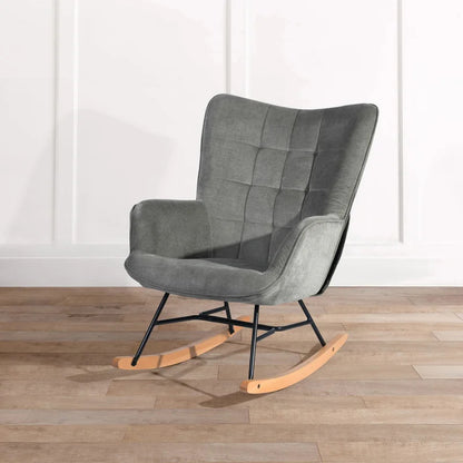 Rocking Chair: Fabric Rocking Chair