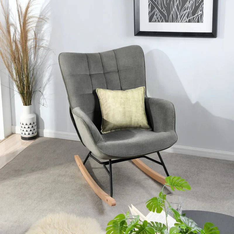 Rocking Chair: Fabric Rocking Chair