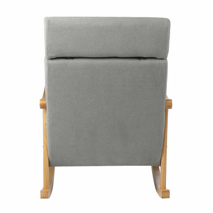 Rocking Chair: Grey Rocking Chair