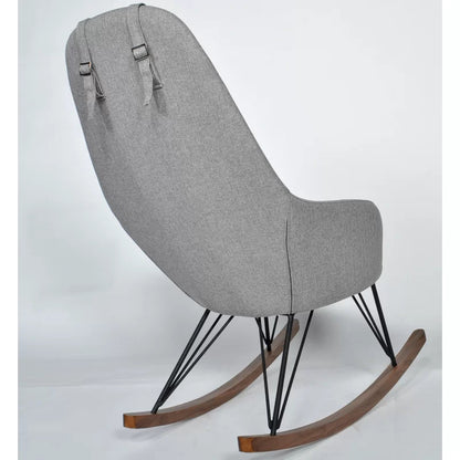 Rocking Chair: Modern fabric Rocking Chair