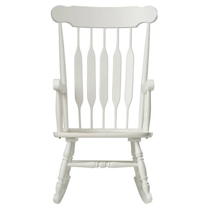 Rocking Chair: Solid Rubber Wood Rocking Chair