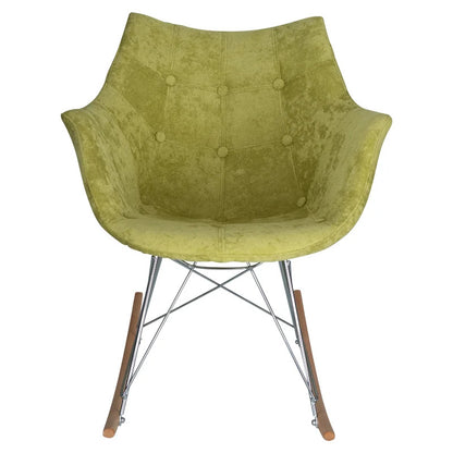Rocking Chair: Velvet Comfort Rocking Chair