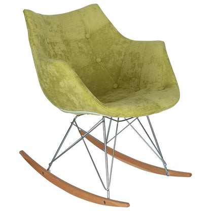 Rocking Chair: Velvet Comfort Rocking Chair