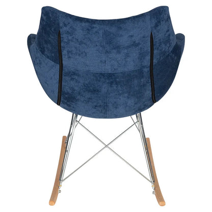 Rocking Chair: Velvet Comfort Rocking Chair