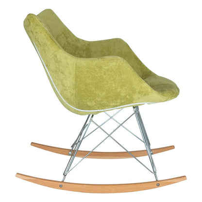 Rocking Chair: Velvet Comfort Rocking Chair