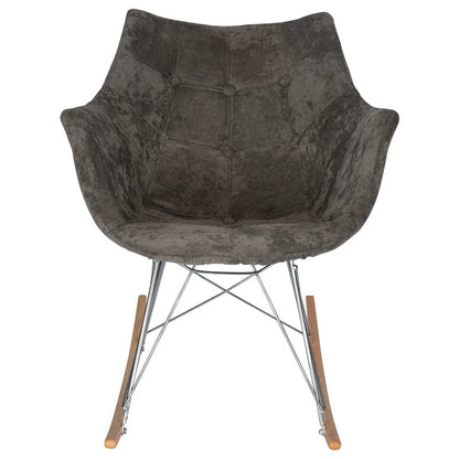 Rocking Chair: Velvet Comfort Rocking Chair
