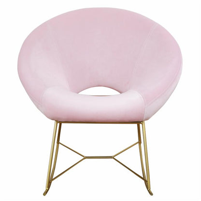Rocking Chair: Velvet Rocking Chair