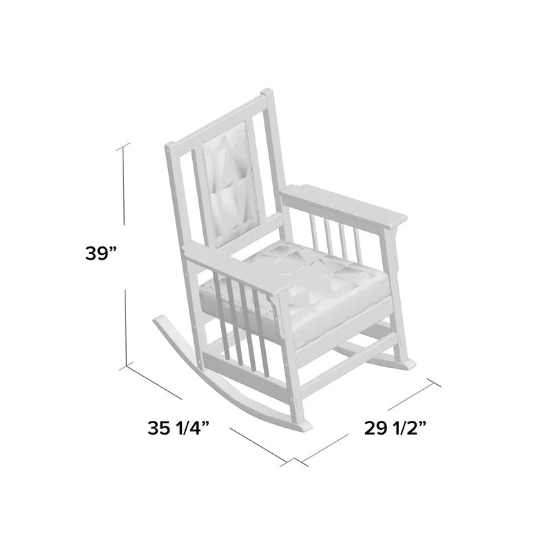 Rocking Chair: Wooden Rocking Chair