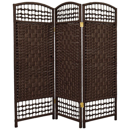 Room Dividers 47.25'' H Solid Wood Folding Room Divider