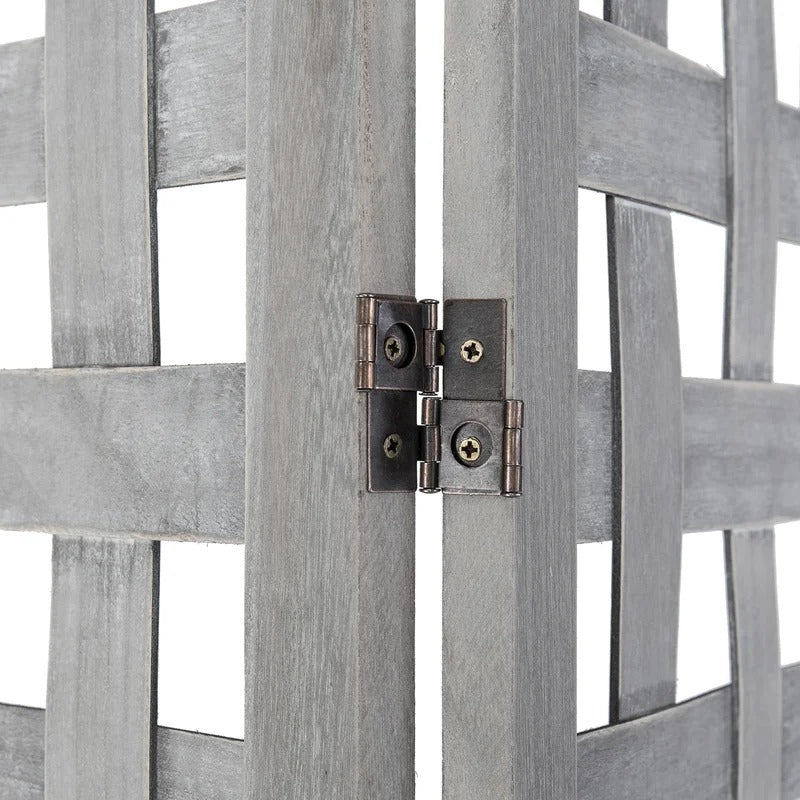 Room Dividers: 48.03'' W x 66.92'' H 3 - Panel Solid Wood Folding Room Divider