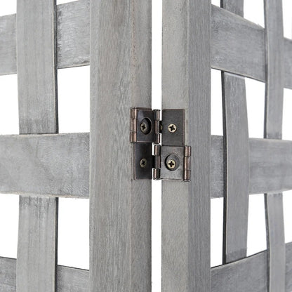 Room Dividers: 48.03'' W x 66.92'' H 3 - Panel Solid Wood Folding Room Divider