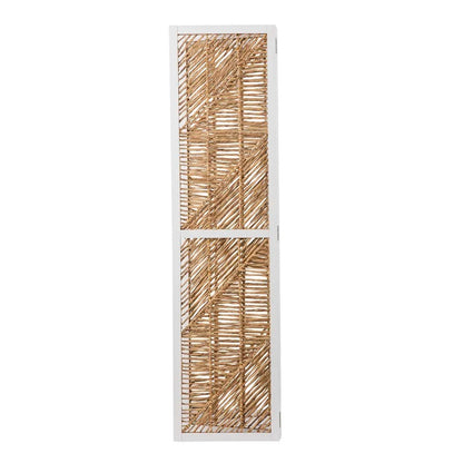 Room Dividers: 53'' W x 69'' H 3 - Panel Solid Wood Folding Room Divider