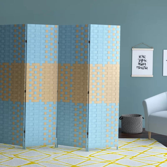 Room Dividers: 70.5'' W x 70.75'' H 4 - Panel Folding Room Divider