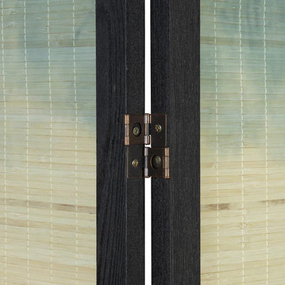 Room Dividers 94.5'' W x 69'' H 6 - Panel Solid Wood Folding Room Divider
