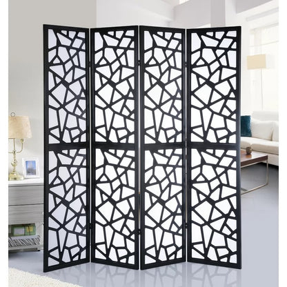 Room Divides: 70'' W x 70'' H 4 - Panel Folding Room Divider