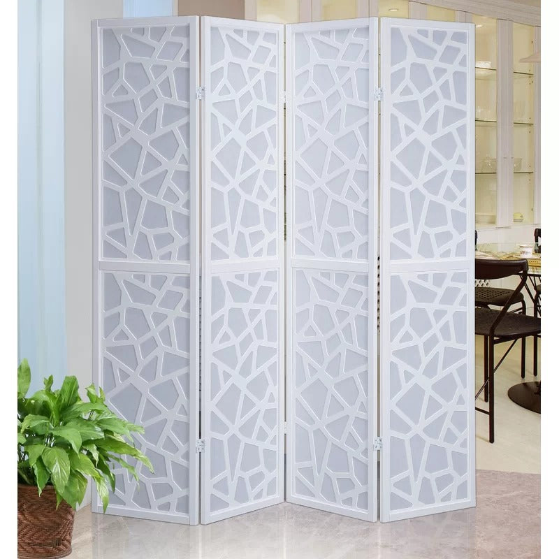 Room Divides: 70'' W x 70'' H 4 - Panel Folding Room Divider