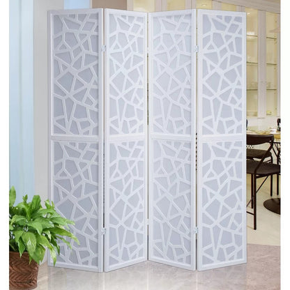 Room Divides: 70'' W x 70'' H 4 - Panel Folding Room Divider
