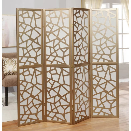 Room Divides: 70'' W x 70'' H 4 - Panel Folding Room Divider