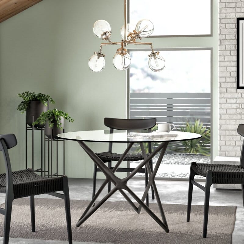 Round Dining Table 32'' Pedestal Dining Table