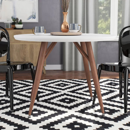 Round Dining Table: 42'' Iron Dining Table