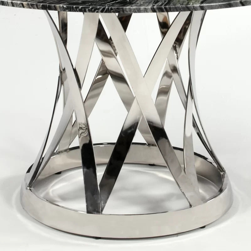 Round Dining Table: 53.15'' Pedestal Dining Table