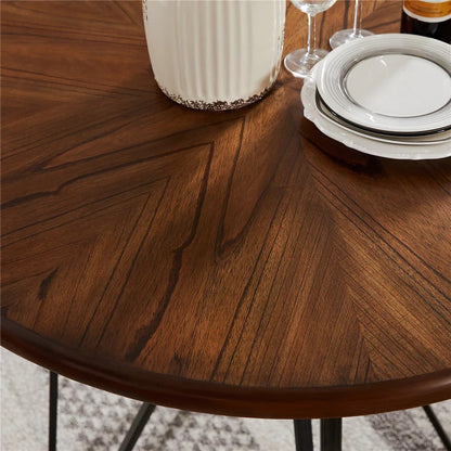 Round Dining Table: Iron Dining Table