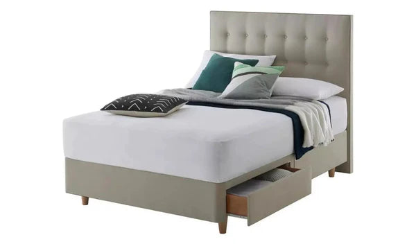 King Size Divan Bed: 2 Drawer King Size Bed With Storage