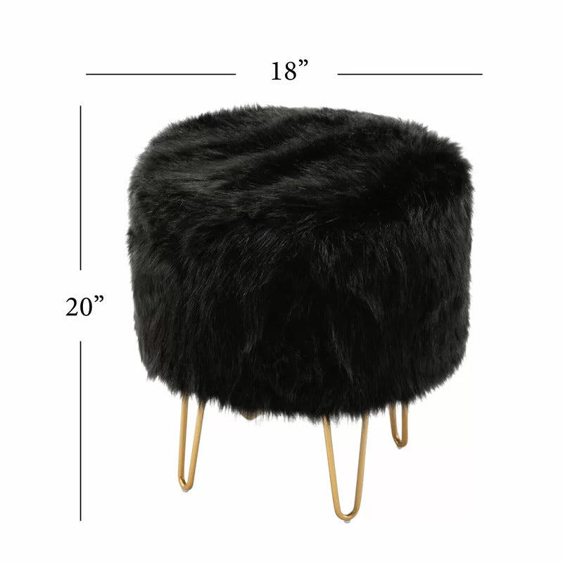 Seating Stool: 18'' Wide Round Standard Ottoman