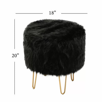 Seating Stool: 18'' Wide Round Standard Ottoman