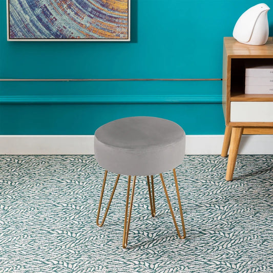 Seating Stool: Iron Vanity Stool