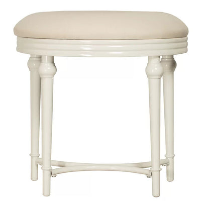 Seating Stool: Metal Vanity Stool