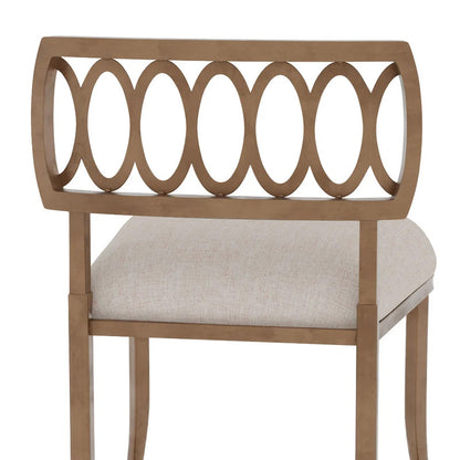 Seating Stool: Steel Seating Vanity Stool