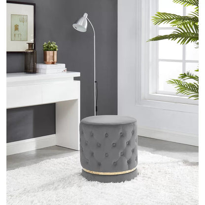 Seating Stool: Velvet Seating Stool
