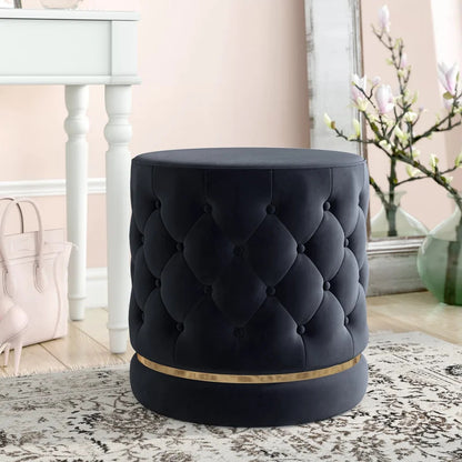 Seating Stool: Velvet Seating Stool