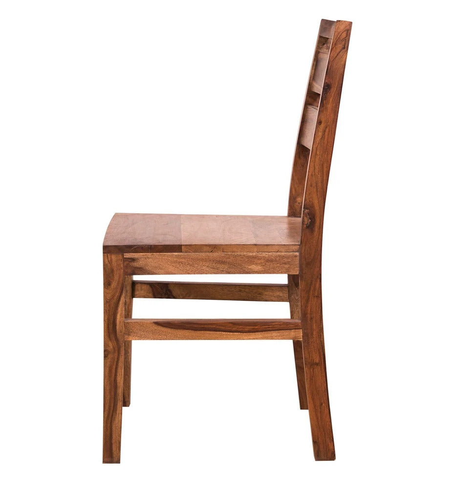 Sheesham Furniture:-Solid Wood Dining Set in Natural finish 