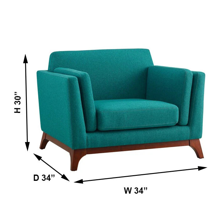  Sheesham Furniture:- Arm Chair 34" Height 1 Seater Sofa Set
