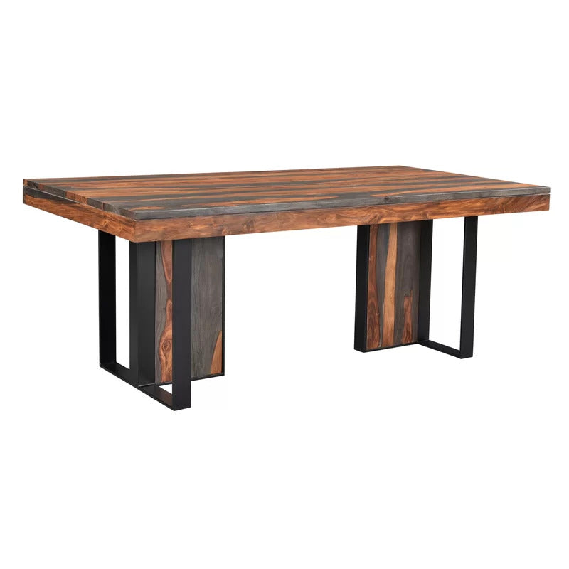 Sheesham Furniture: Dining Table with 6 Chairs Dining Set