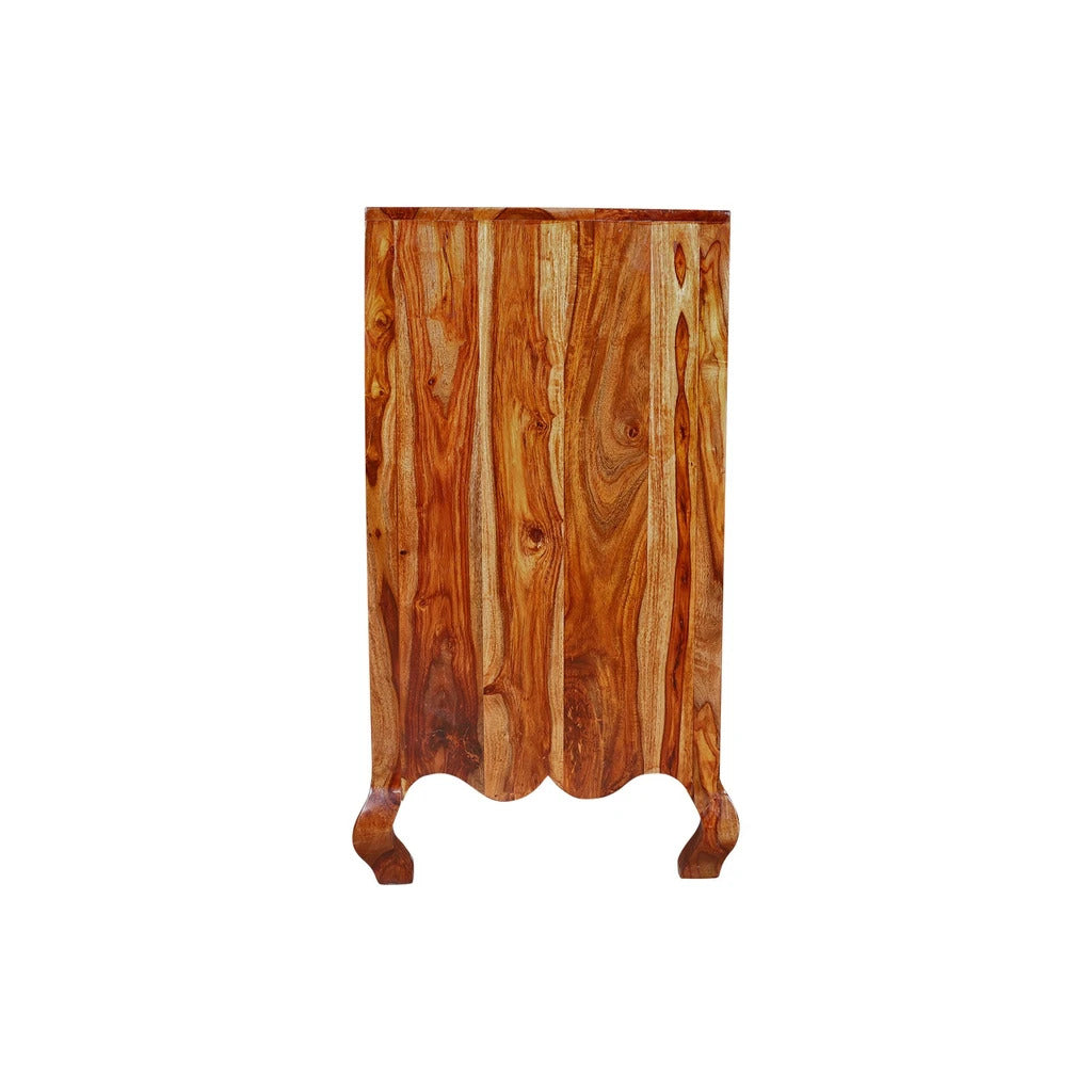 Sheesham Furniture:- Solid Wood Cabinet in Honey Finished 