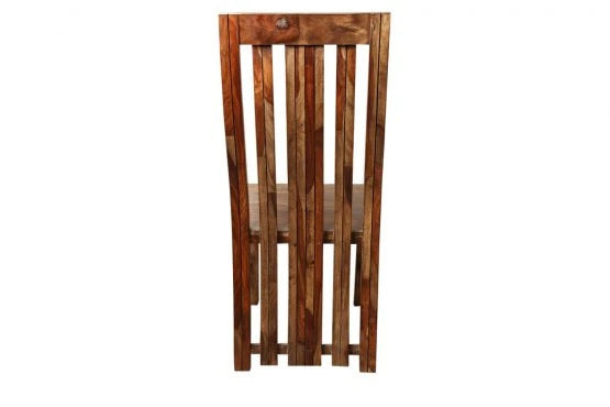 Sheesham Furniture: Solid Wood Four Seat Dining Set in Natural finish
