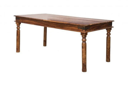 Sheesham Furniture: Solid Wood Natural finish Dining Set