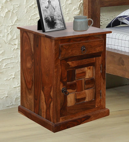 Sheesham Furniture: Solid Wood Oak finished Side Table