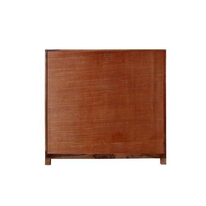 Sheesham Furniture: Solid Wood Three Door Shoe Rack 
