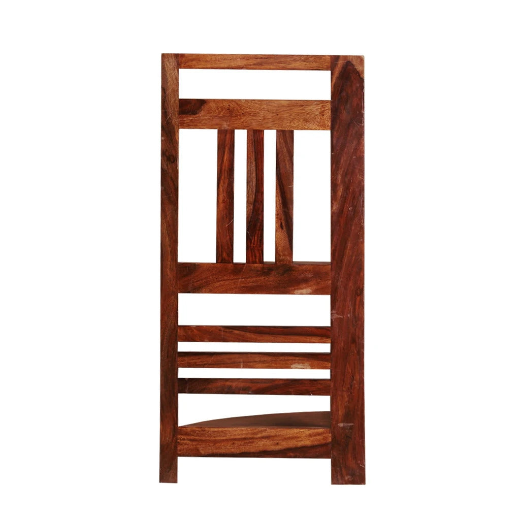 Sheesham Furniture Solid Wood Three Tier End Table 
