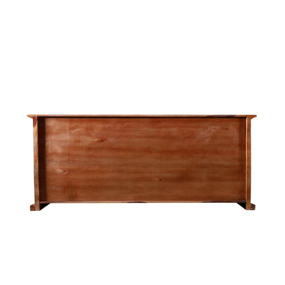 Sheesham Furniture: Solid Wood Two Door Two Shelves TV Unit