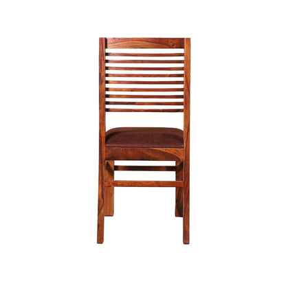 Sheesham Furniture:- Solid Wood Upholstery Dining Chair 