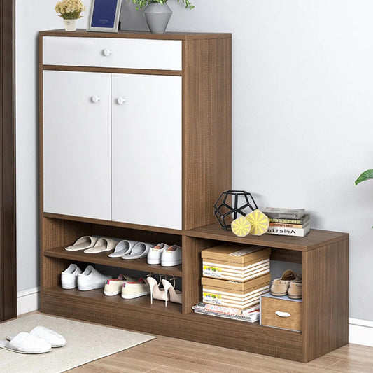 Shoe Rack: 11 Pair Shoe Storage Cabinet