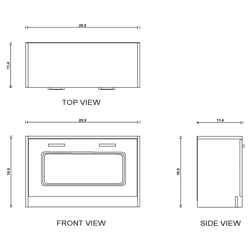 Shoe Rack 12-Pair Shoe Storage Cabinet
