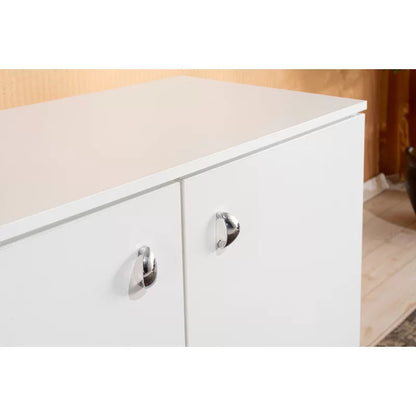 Shoe Rack: 12 Pair Shoe Storage Cabinet