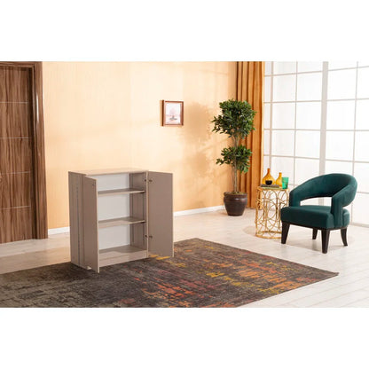 Shoe Rack: 12 Pair Shoe Storage Cabinet
