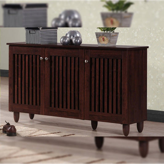 Shoe Rack 12 Pair Shoe Storage Cabinet
